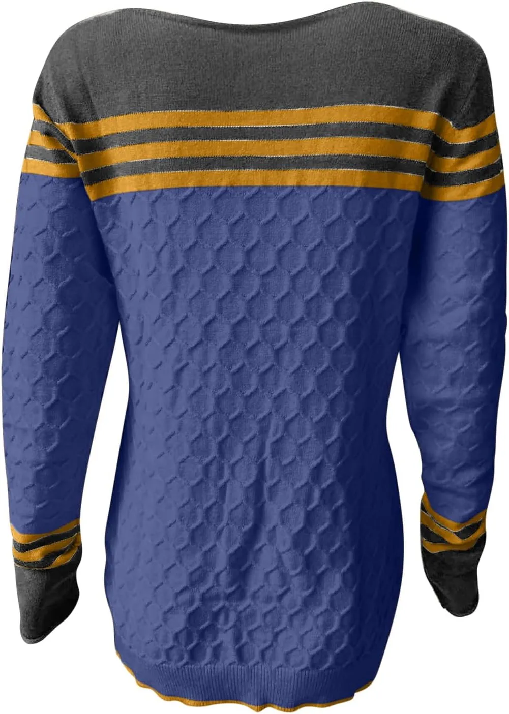 Women Trendy Jumper Striped Pullover Sweater Casual Lightweight Knit Tops Soft Fall Cable Sweaters Knitwear Shirts