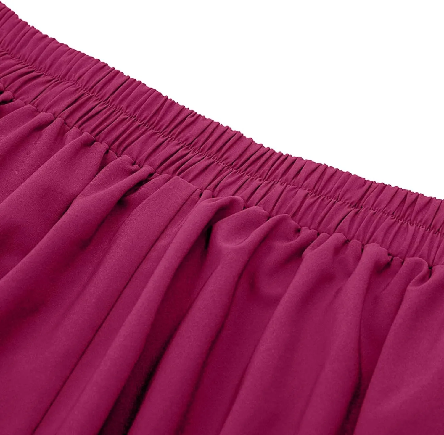 Women Vintage Renaissance Skirts High Waist Pleated Skirt with Pockets Elegant A-Line Maxi Solid Long