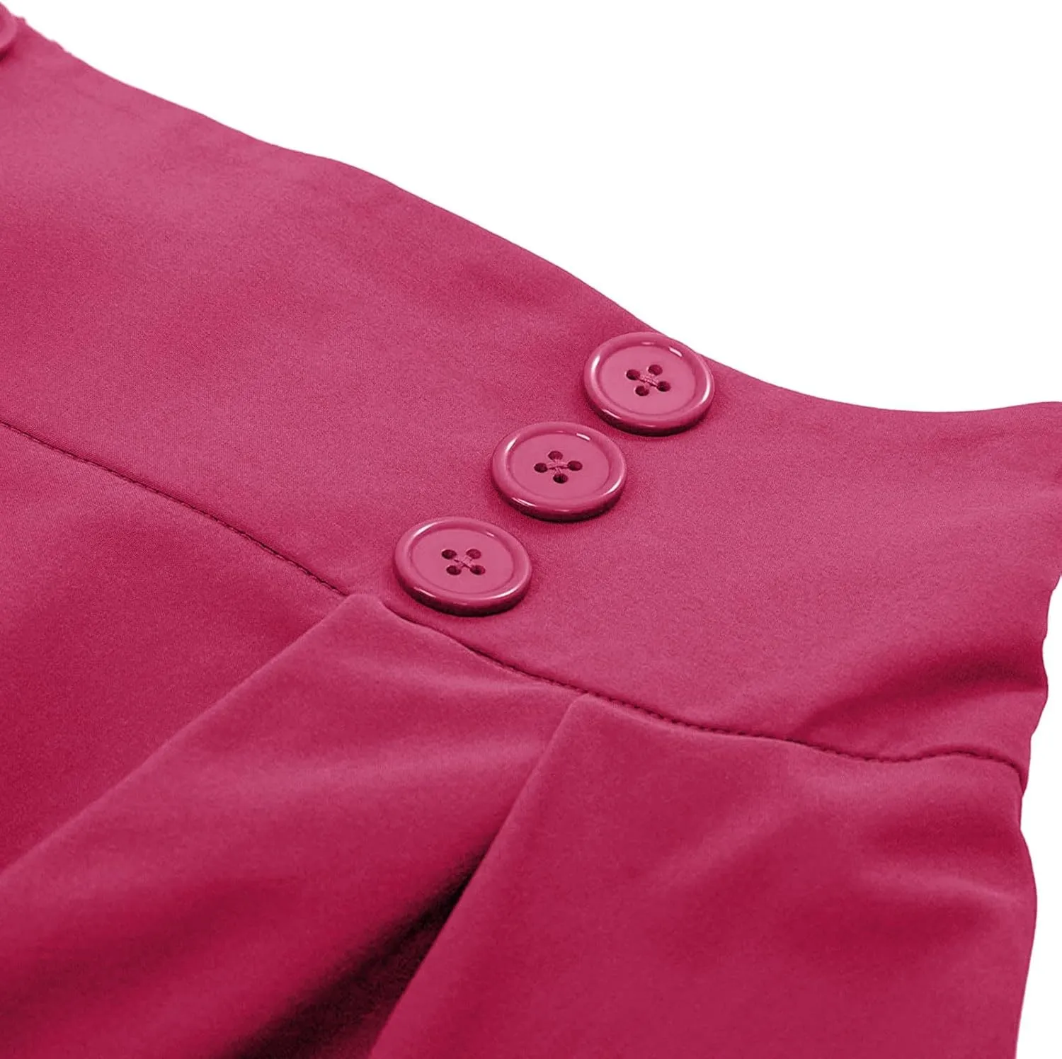 Women Vintage Renaissance Skirts High Waist Pleated Skirt with Pockets Elegant A-Line Maxi Solid Long