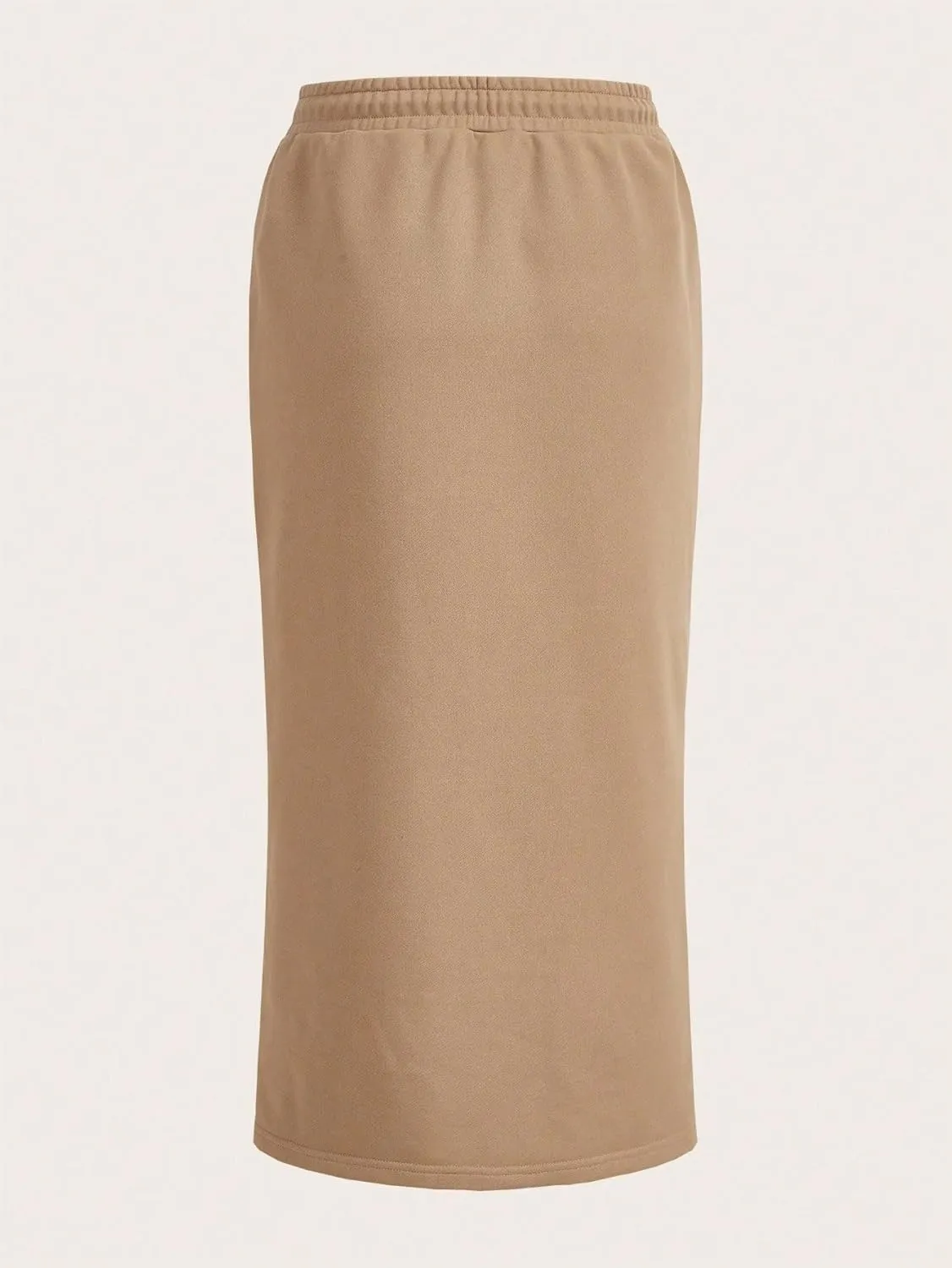 Women's 2025 Casual Maxi Long Skirts Slit Skirt