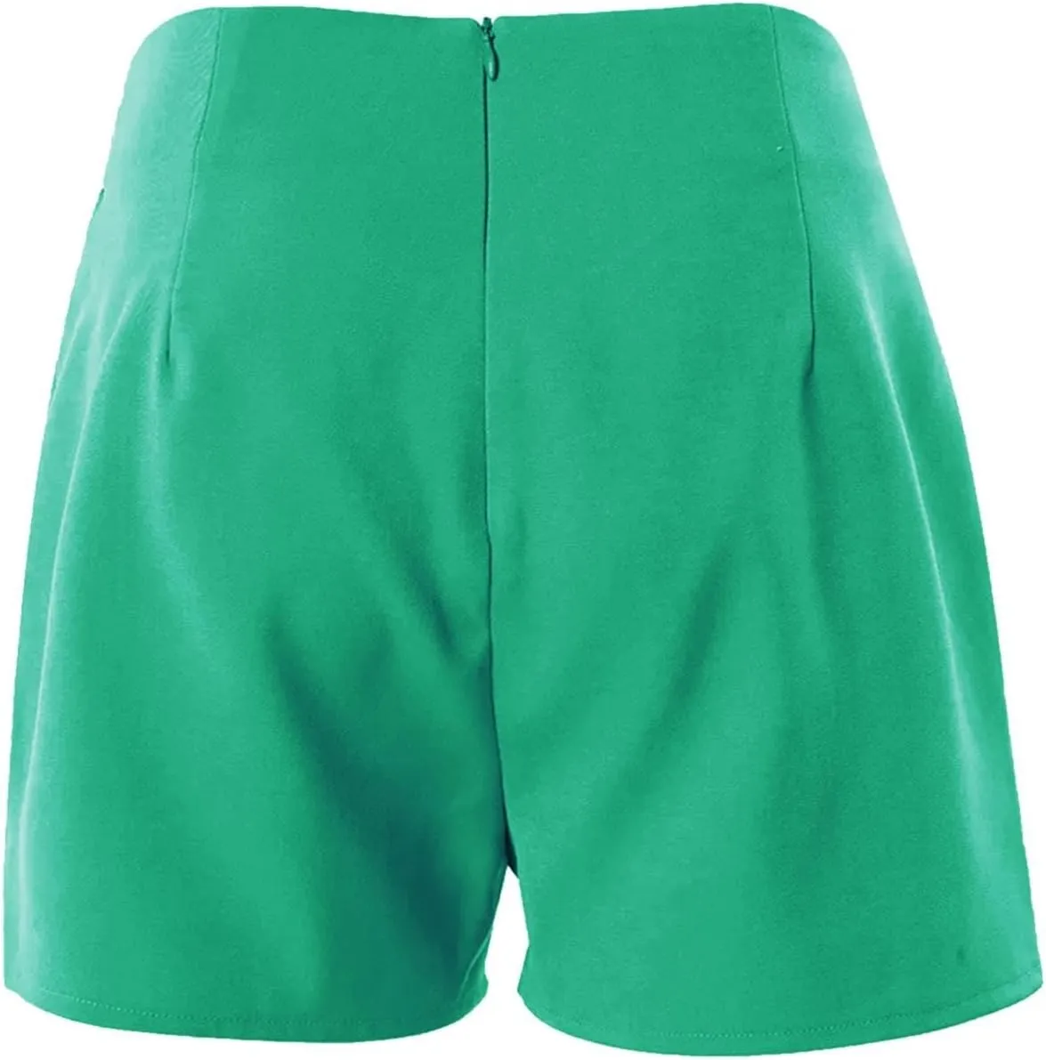 Womens Button Front Wrap Skirts High Waist Tummy Control Dressy Skorts Summer Solid Ruffle Casual Workwear Outfits
