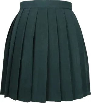 Women's Casual A-Line Cute Mini Skirts Short Skirts for Women High Waist Pleated Skirt