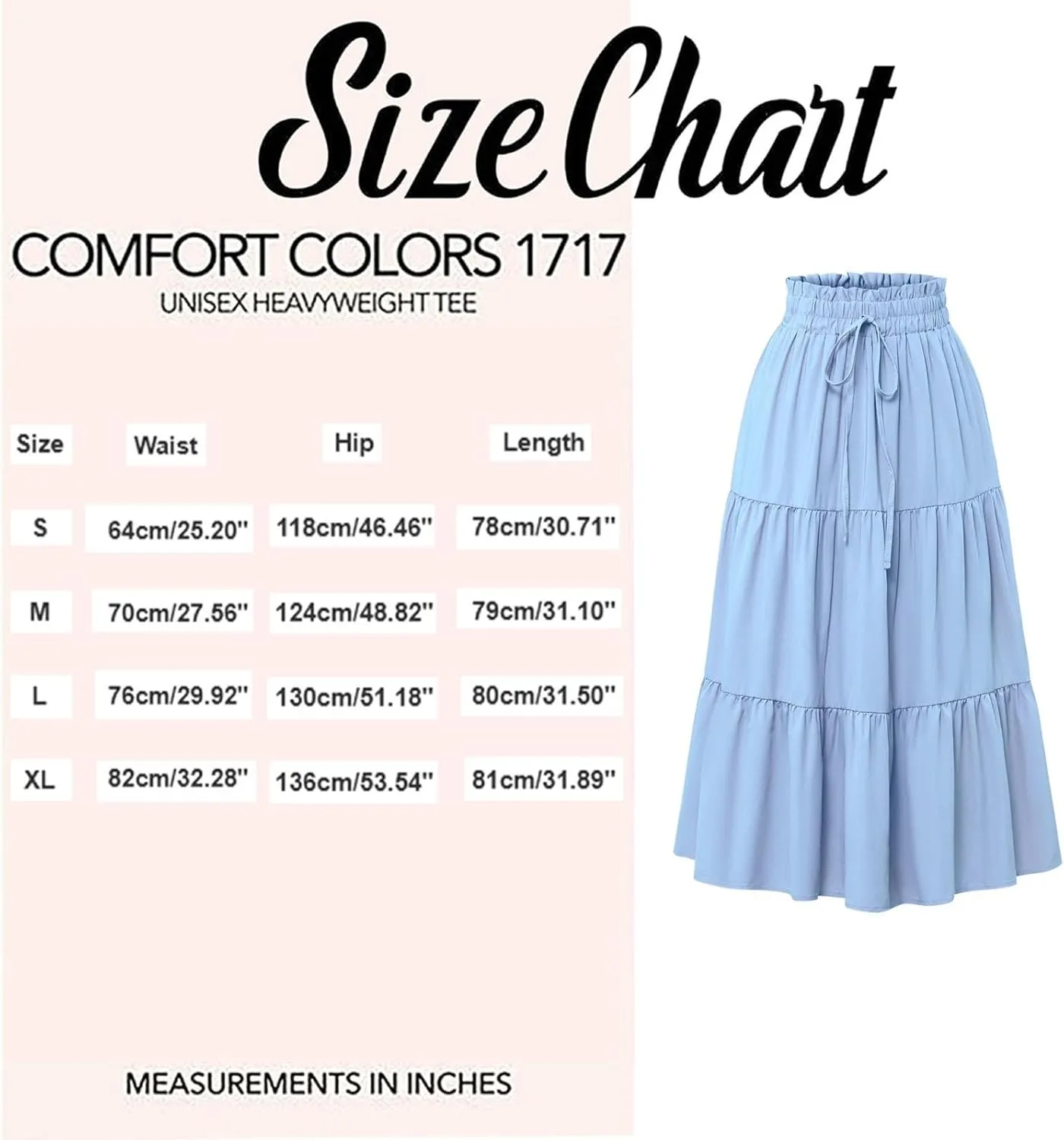 Womens Floral Maxi Skirt Summer Comfy Tiered Elastic High Waisted Long Skirts Vacation A Line Flowy Swing Skirt