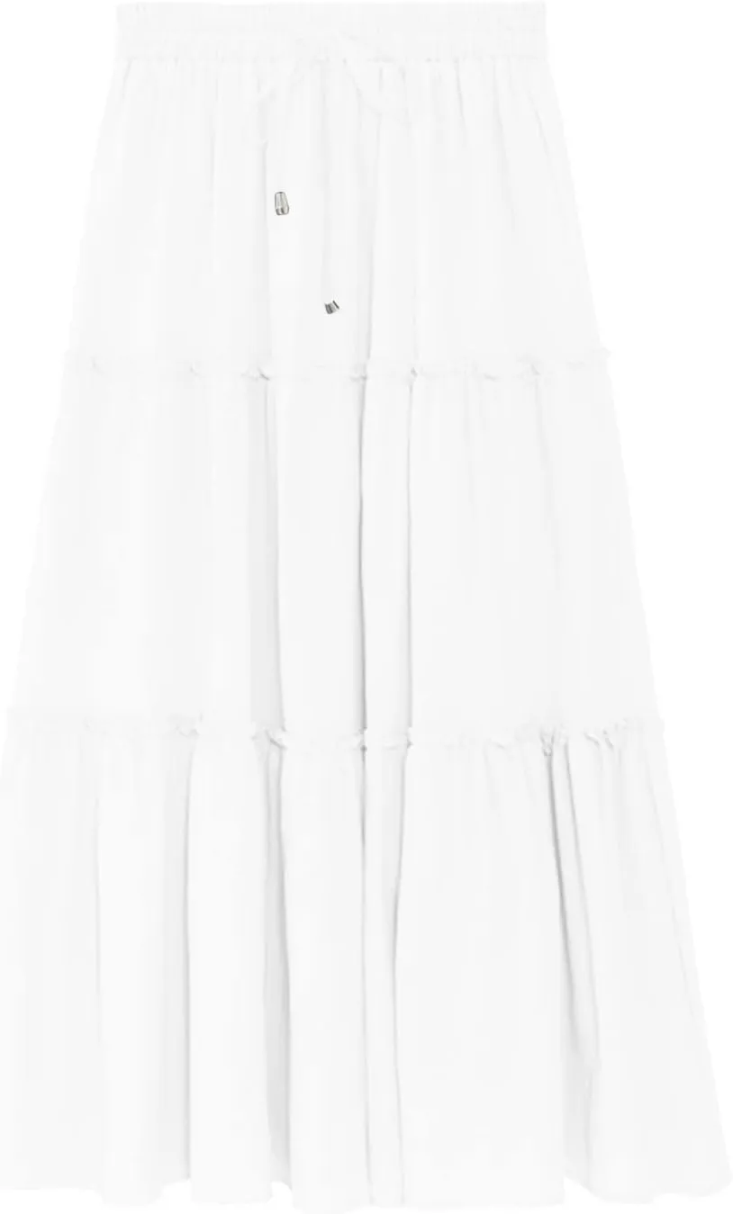 Womens High Waist Pleated Skirt Boho Maxi Flowy Skirts Dressy Casual Summer Aline Elegant Work Long Skirts