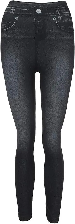 Women's Jeans High Waisted Casual Stretchy Skinny Straight Leg Cropped Bootcut Denim Pants Tapered Juniors Trouser