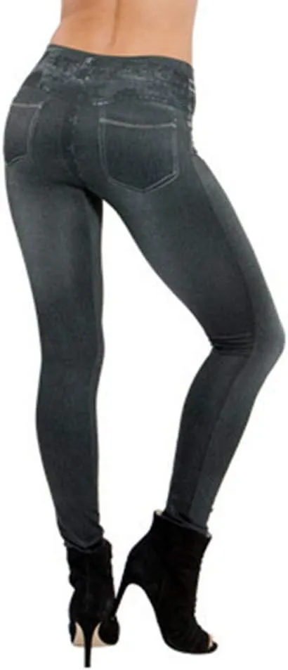 Women's Jeans High Waisted Casual Stretchy Skinny Straight Leg Cropped Bootcut Denim Pants Tapered Juniors Trouser