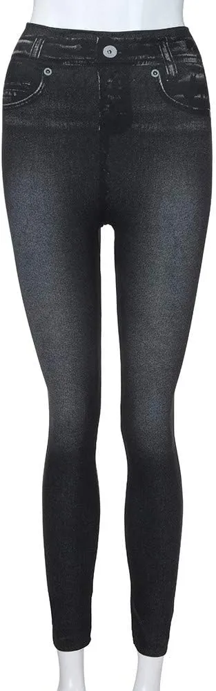 Women's Jeans High Waisted Casual Stretchy Skinny Straight Leg Cropped Bootcut Denim Pants Tapered Juniors Trouser