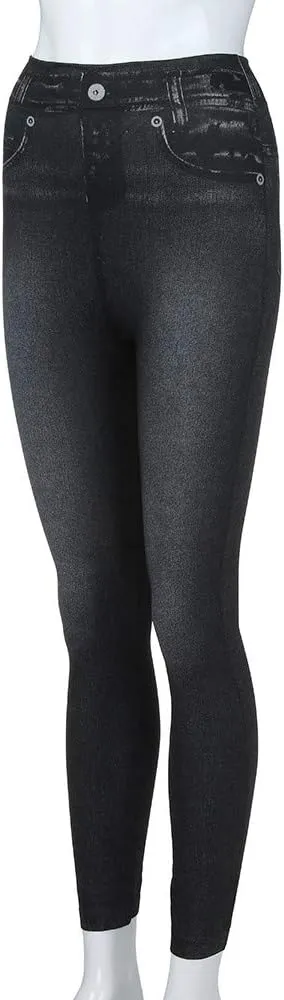 Women's Jeans High Waisted Casual Stretchy Skinny Straight Leg Cropped Bootcut Denim Pants Tapered Juniors Trouser