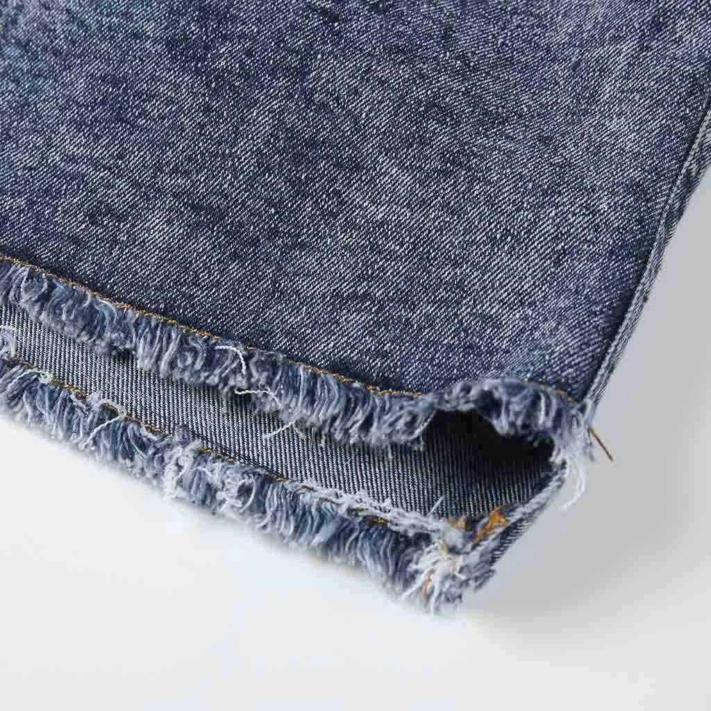 Womens Jeans Trendy 2024 Summer Wash Female Jeans Women Shorts Pockets Short Denim Denim Women's Size 20 Pants for