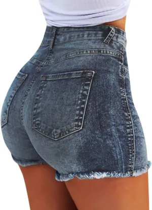 Womens Jeans Trendy 2024 Summer Wash Female Jeans Women Shorts Pockets Short Denim Denim Women's Size 20 Pants for