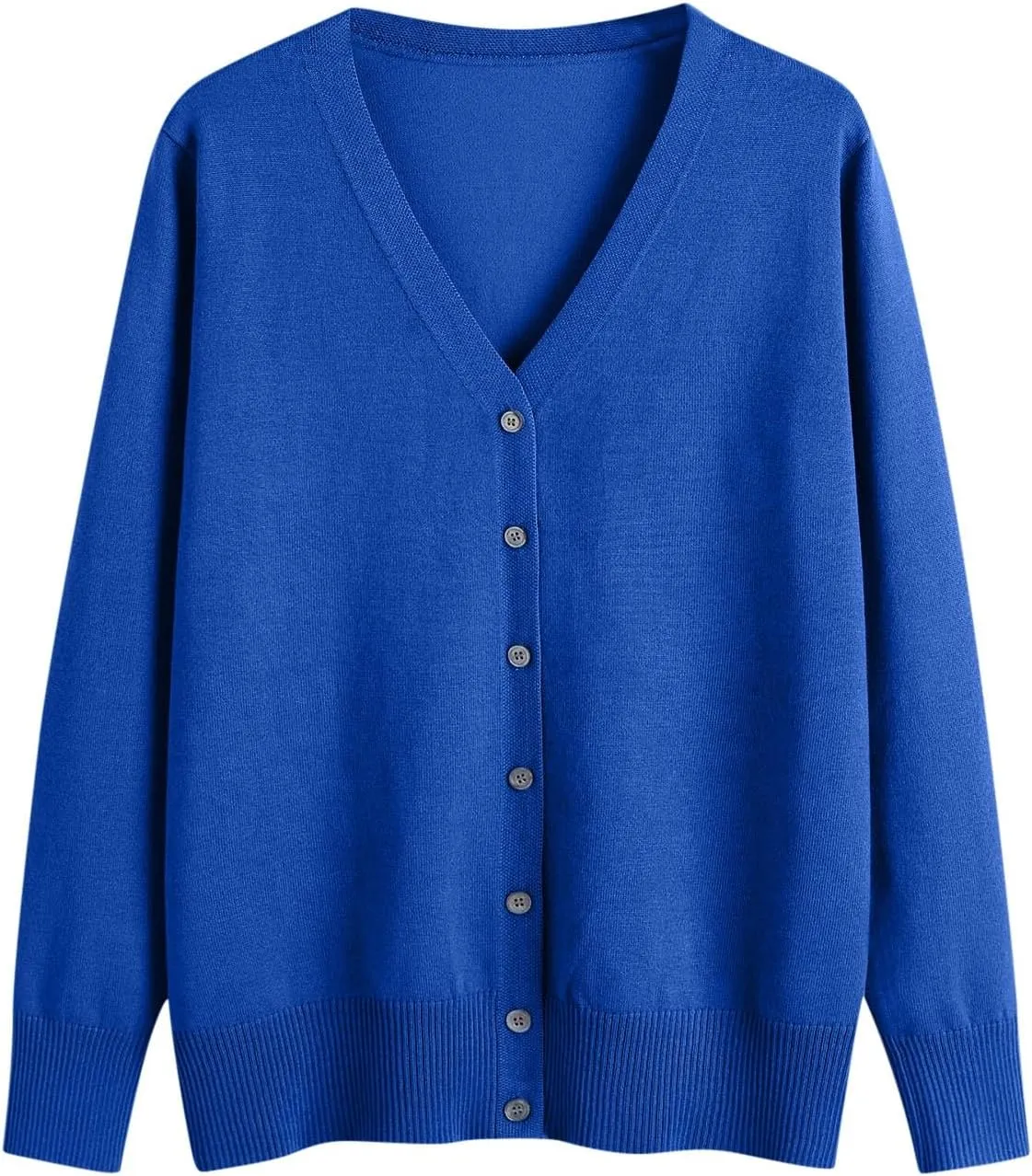 Womens Knit Cardigan Open Front Button Down Sweaters Solid V Neck Sweater 2025 Soft Warm Cardigan Cable Knit Cardigan