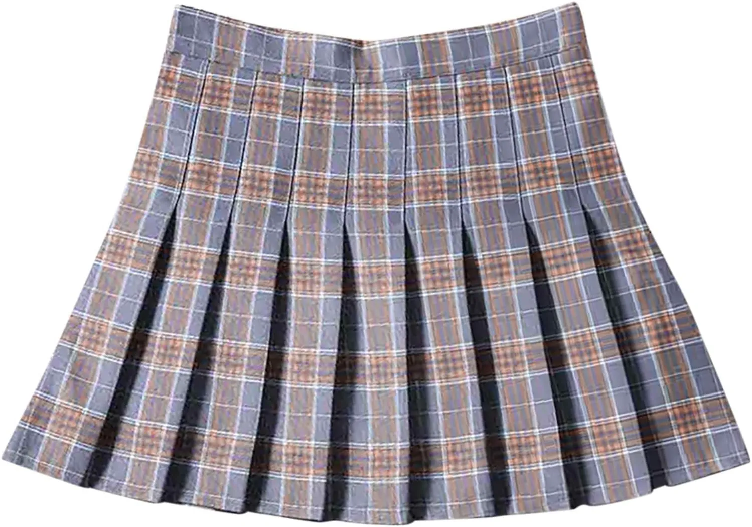 Women's Skirts High Waist Aline Pleated Mini Skirt Trendy Sports Cheerleading Casual Skirt