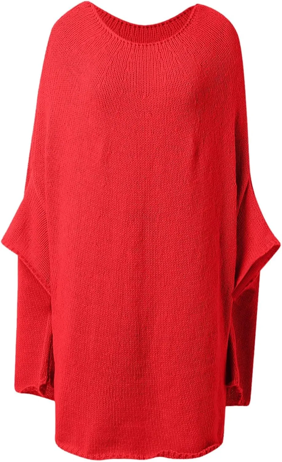 Womens Sweaters Cable Knit Round Neck Solid Color Long Sleeve Soft Lightweight Casual Jumper Tops