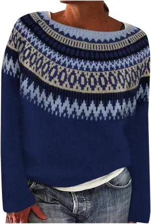 Womens Sweaters Winter Fall Casual Loose Long Sleeve Knitted Sweater Tops Turtleneck Long Sleeve Shirt Women