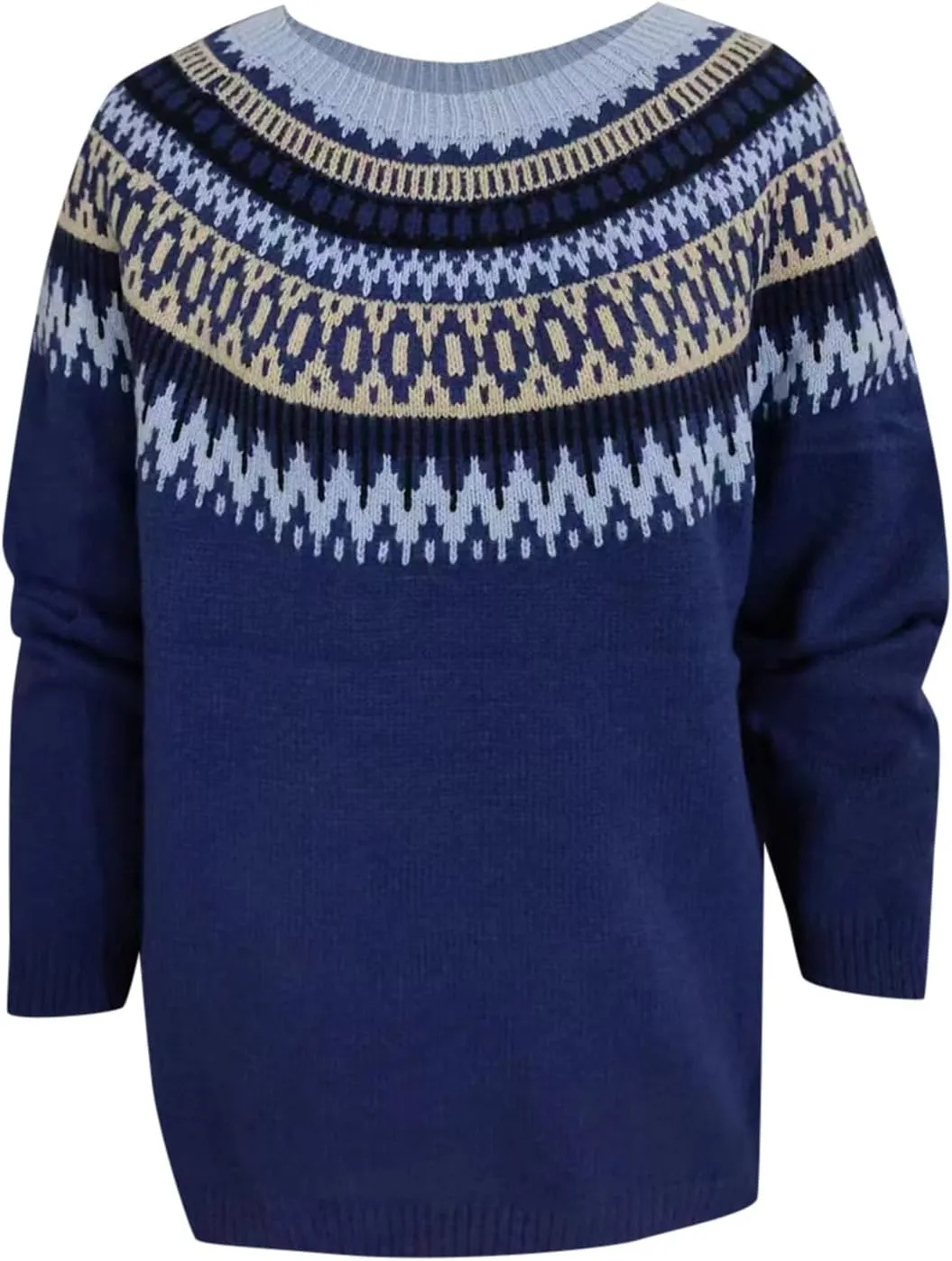 Womens Sweaters Winter Fall Casual Loose Long Sleeve Knitted Sweater Tops Turtleneck Long Sleeve Shirt Women