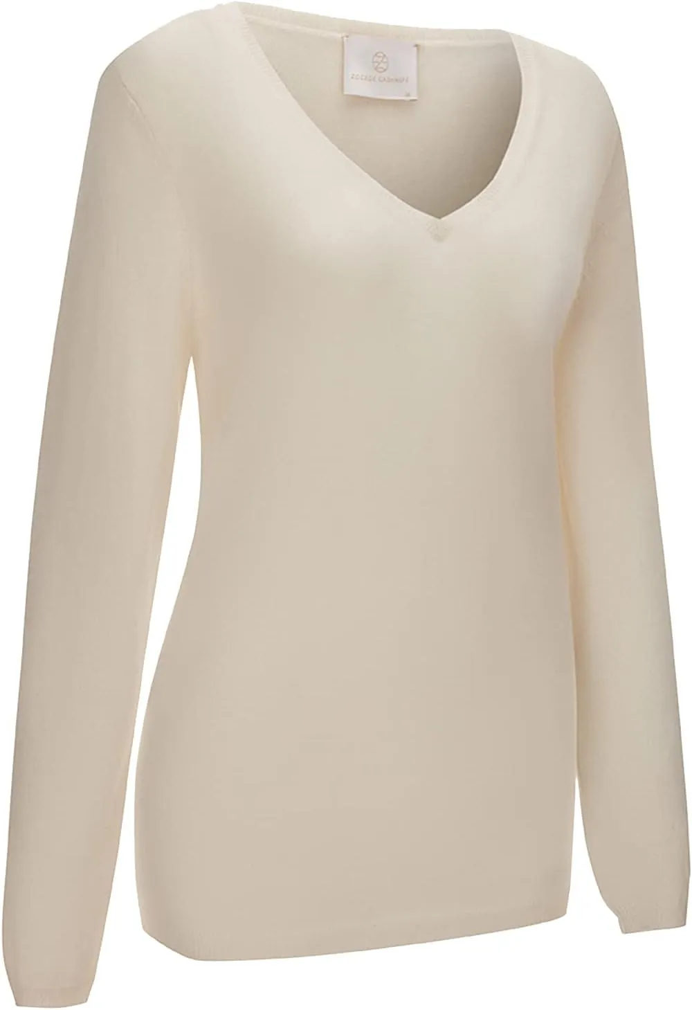 ZOEZOE Women Cashmere Sweater Womens Long Sleeve V Neck Pullover 100% Pure Cashmere Knitted Sweaters
