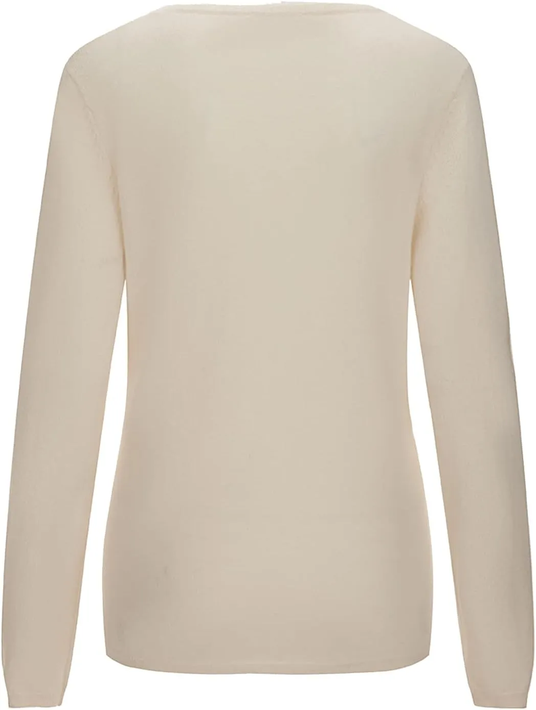 ZOEZOE Women Cashmere Sweater Womens Long Sleeve V Neck Pullover 100% Pure Cashmere Knitted Sweaters