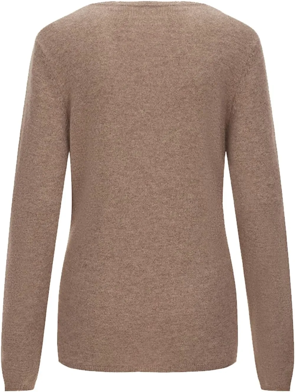 ZOEZOE Women Cashmere Sweater Womens Long Sleeve V Neck Pullover 100% Pure Cashmere Knitted Sweaters